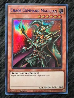 x3 Chaos Command Magician (Blue) LDS3-EN083 Ultra Rare YuGiOh - Image 1