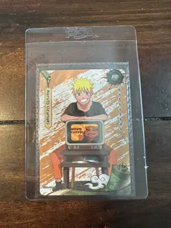 PSA Magazine Kayou NARUTO Uzumaki Promo Card NRSA-PR-003 Foil - Image 1