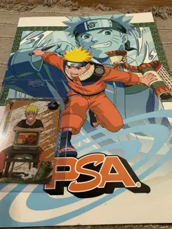 PSA Magazine Kayou NARUTO Uzumaki Promo Card NRSA-PR-003 Foil - Image 1