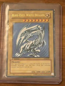 Blue-Eyes White Dragon SDK-001 Starter Deck: Kaiba 1st Edition MP - HP - Image 1