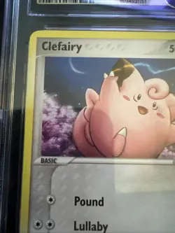 Clefairy Reverse Holo 53 CGC Pritine 10 Pokemon 2005 EX Unseen Forces - Image 5