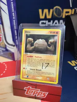 Pokemon TCG Ditto EX Delta Species Card 62/113 Geodude, Regular - Image 1