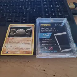 Pokemon TCG Ditto Geodude Card 62/113 EX Delta Species 2005 Great Condition - Image 1