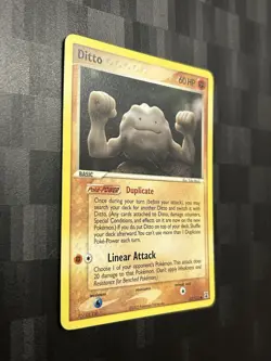 Pokemon TCG Ditto Geodude Card Regular Delta Species 62/113 - Image 3