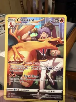 Pokemon Lost Origin Charizard Trainer Gallery Holo Foil TG03/TG30 PSA 10 - Image 1
