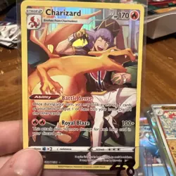 Pokemon Lost Origin Charizard Trainer Gallery Holo Foil TG03/TG30 PSA 10 - Image 2