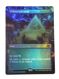 Willowrush Verge (Borderless) Aetherdrift Foil - Image 1