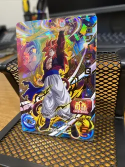 Super Dragon Ball Heroes Card Promo UR PUMS13-09 Gogeta SS4 Holo MINT Japanese - Image 2