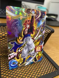 Super Dragon Ball Heroes Card Promo UR PUMS13-09 Gogeta SS4 Holo MINT Japanese - Image 3