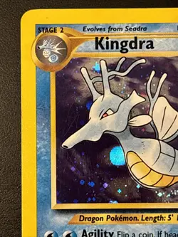 Kingdra (8/111) Rare Holo Neo Genesis Pokemon Card - Near Mint (-) - Image 2