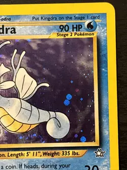 Kingdra (8/111) Rare Holo Neo Genesis Pokemon Card - Near Mint (-) - Image 3