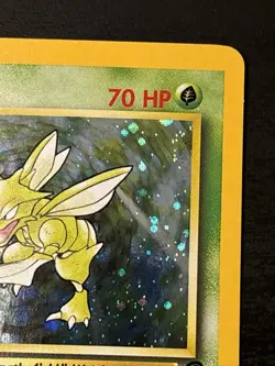 Pokemon Scyther Holo Rare TCG Card 17/130 WOTC Base Set 2 Nm(-) - Image 3