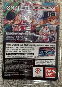 Bandai One Piece - Monkey.D.Luffy P-055 Promo Card + Poster - Rutgers - Image 3