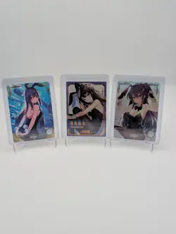 Mai Sakurajima, Bunny Girl Senpai Waifu Cards Goddess Story CCG Doujin Anime - Image 1