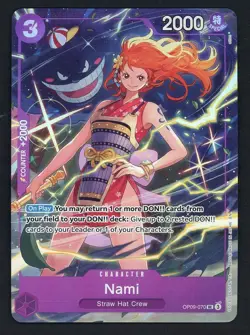 Nami OP09-070 UC Premium Card Collection Best Selection Vol.4 One Piece - Image 1