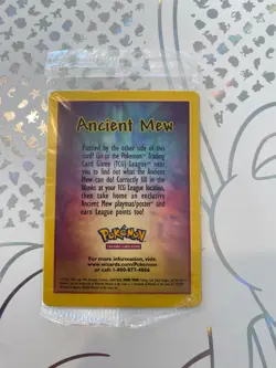 Sealed Ancient Mew 2000 Movie Promo + Mew Ex SV:053 + Metal Mew | Pokemon Cards - Image 4