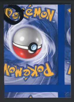 Pokemon English Blank Misprint NFC Cards Front Blank Back Miscut - Image 1