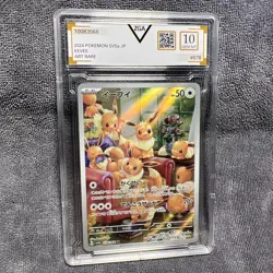 Eevee 078/066 AR Crimson Haze 2024 sv5a Pokemon Card Japanese - Image 1
