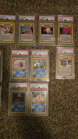LOT of PSA 10 1st edition Pokemon Gym Heroes / Challenge cards - Image 3
