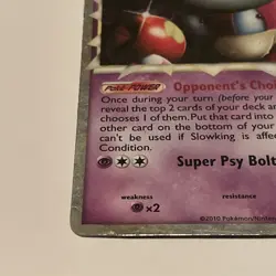 Pokemon Card Slowking Prime 85/90 Undaunted Holo Ultra Rare HP - Image 2