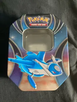 Latios EX Tin - Pokemon - 2016 - Empty (No Packs/cards) - Good for Card Storage - Image 1