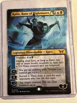 Kaito, Bane of Nightmares (Borderless) Duskmourn: House of Horror Regular - Image 1