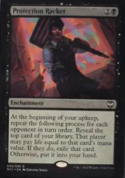 Protection Racket - Commander: Streets of New Capenna: #39, MTG Nm C252 - Image 1