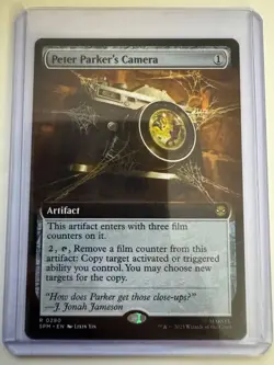 Peter Parker's Camera Extended Art Non-Foil Normal Marvel's Spider-Man #0280 NM - Image 1