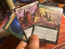 The Battle Of Bywater + Windswift Slice • Extended Art • Mtg (1158) - Image 1