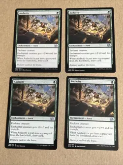 MTG 4 x Audacity - The Brothers' War MTG - Image 1