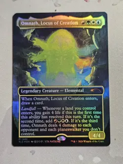 Foil Omnath, Locus of Creation (Rainbow Foil) Secret Lair Drop Series Nm 1686 - Image 1