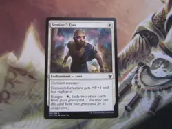 Rumbling Sentry x4 and Sentinel's Eyes 4x, TBD White Commons MTG - Image 3
