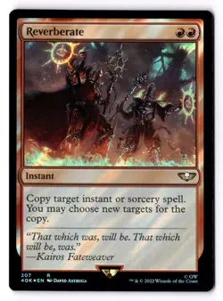 Reverberate NM* SURGE FOIL Warhammer 40k ENGLISH 207 mtg -UnltdCards - Image 1