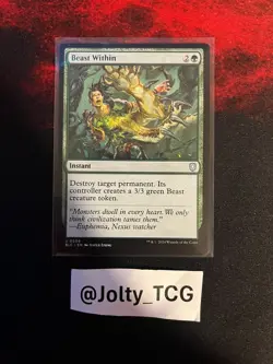 Beast Within - Commander: Bloomburrow - Near Mint - Image 1