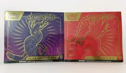 Pokemon TCG Scarlet and Violet Base Set Elite Trainer Box Bundle ETB slight tear - Image 1