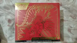 Pokemon TCG Scarlet and Violet Base Set Elite Trainer Box Bundle ETB slight tear - Image 3