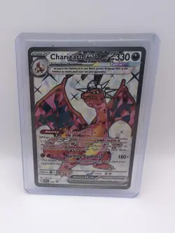 Pokemon TCG Charizard EX Scarlet and Violet SVP 056 Black Star Promo - Image 1