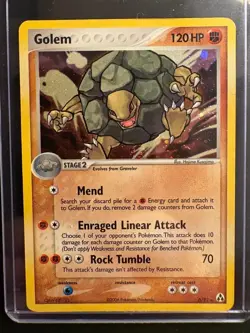 Golem 6/92 Legend Maker Holo - Pokemon TCG Vintage! (2006) - Image 1