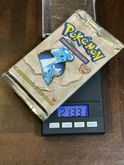 POKEMON FOSSIL 1st EDITION BOOSTER PACK LAPRAS WOTC 1999 FACTORY SEALED UHEAVYU - Image 1