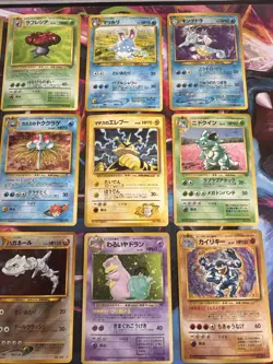 Vintage Pokemon Japanese Holos Lot Of 15 Jungle Base Set Neo Rare Charizard - Image 3