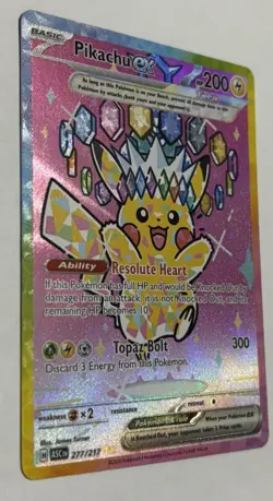 Pokemon Pikachu Ex SIR Ascended Heroes 277/217 - Image 4