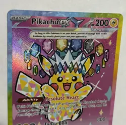Pokemon Pikachu Ex SIR Ascended Heroes 277/217 - Image 5