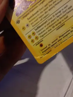 Pokemon TCG Magneton 1st Edition Holographic Fossil Set 11/62 - Image 2