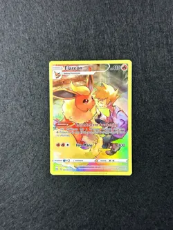 2022 Pokemon SWSH Brilliant Stars Flareon Trainer Gallery #TG01/TG30 Ultra Rare - Image 1