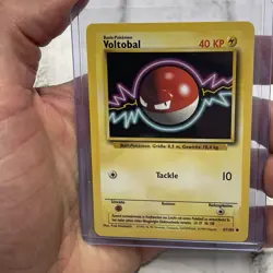 Pokemon GERMAN Base Set Voltorb (Voltobal) 67/102 Vintage Pokemon Nintendo NM/MT - Image 1