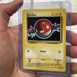 Pokemon GERMAN Base Set Voltorb (Voltobal) 67/102 Vintage Pokemon Nintendo NM/MT - Image 2