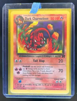 2000 Pokemon Team Rocket Dark Charmeleon #32/82 - Image 1
