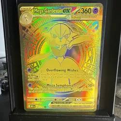 Pokemon Mega-Gardevoir EX TCG Generations Holo Full Art Ultra Rare 187/132 - Image 1