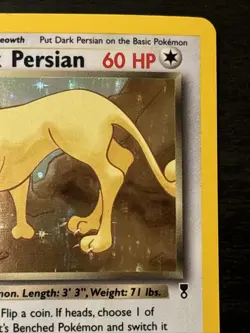 Pokemon TCG Dark Persian 6/110 Legendary Collection Holo Rare Lp+ - Image 3