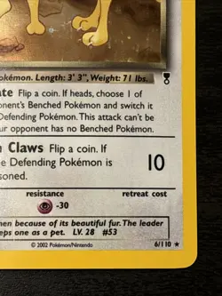Pokemon TCG Dark Persian 6/110 Legendary Collection Holo Rare Lp+ - Image 4